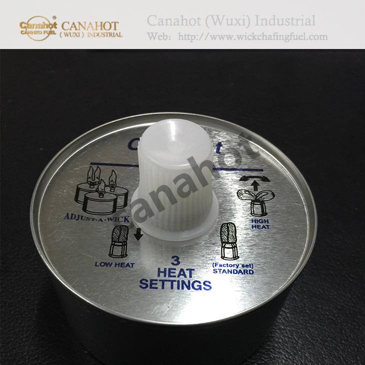 2 Hrs Liquid Wick Chafing Fuel Quick Cap